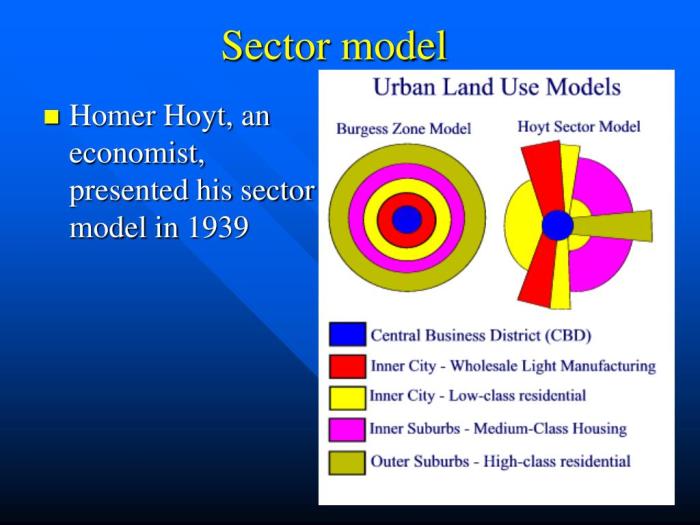 What is the sector model