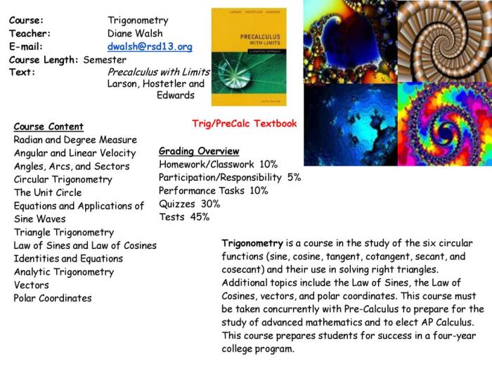 Precalc with limits online textbook