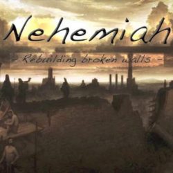 The thematic focus of nehemiah is rebuilding the temple