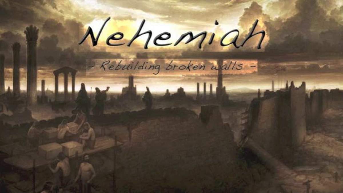 The thematic focus of nehemiah is rebuilding the temple