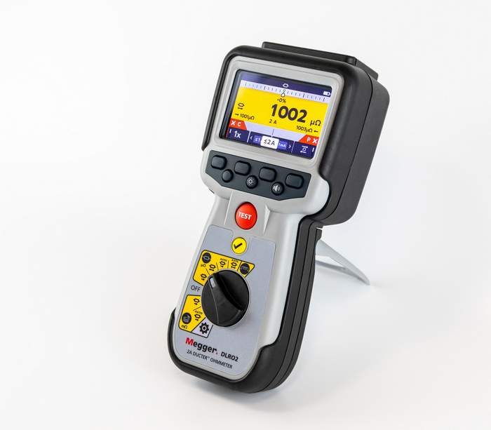 Megger ohmmeter resistance low digital test leads reliable results long delivers