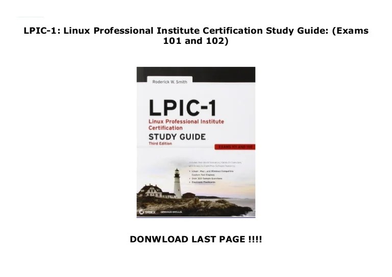 Comptia lpic cert