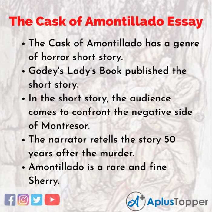 The cask of amontillado questions and answers pdf